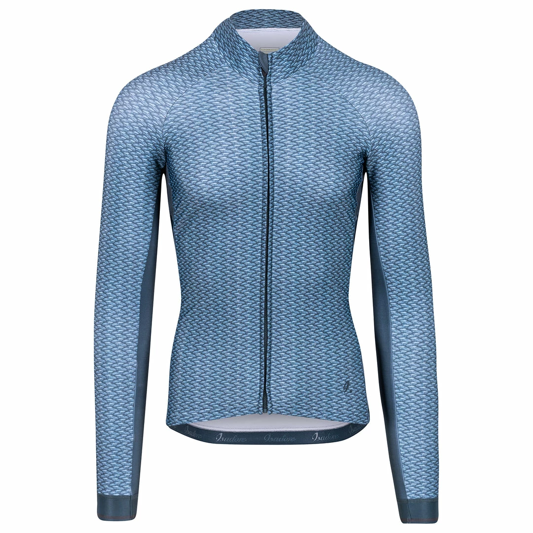 Isadore - Alternative Long Sleeve Winter Jersey Dark Slate Isadore - Cycle Clothing