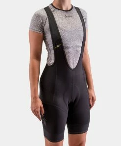 Isadore - Alternative Thermal Bib Shorts Women On Bike