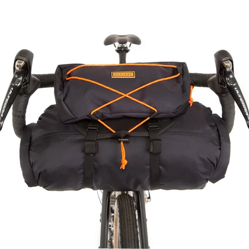 Restrap - Bar Bag - Black/Orange Archive Sale