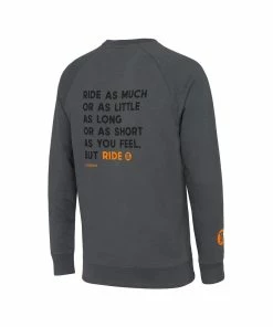 Rouleur Collection But Ride - Eddy Merckx- Organic Sweatshirt - Unisex - Charcoal