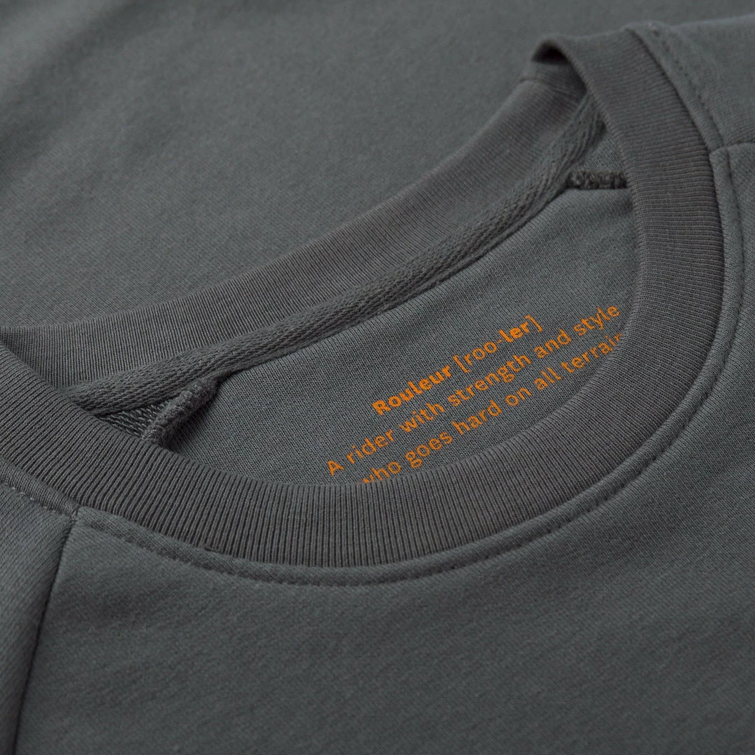 Rouleur Collection But Ride - Eddy Merckx- Organic Sweatshirt - Unisex - Charcoal