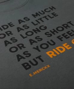 Rouleur Collection But Ride - Eddy Merckx- Organic Sweatshirt - Unisex - Charcoal