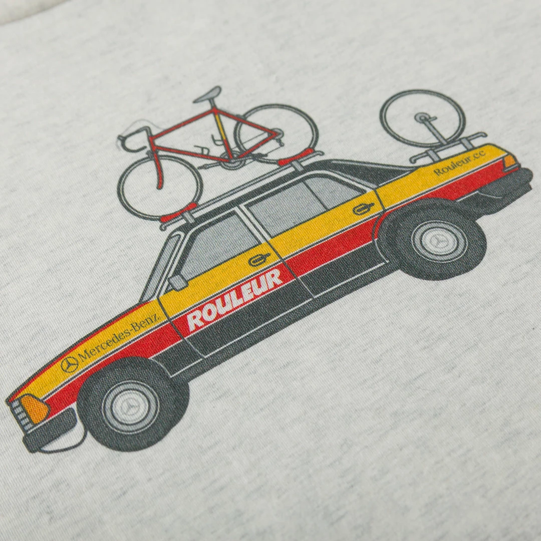 Rouleur Collection Team Car | Raleigh - Organic Cotton Unisex T-Shirt Entire Rouleur Collection