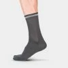 Isadore - Utility Socks Dark Grey On Bike