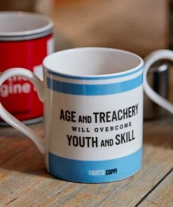 The Handmade Cyclist - Fausto Coppi - Bone China Mug