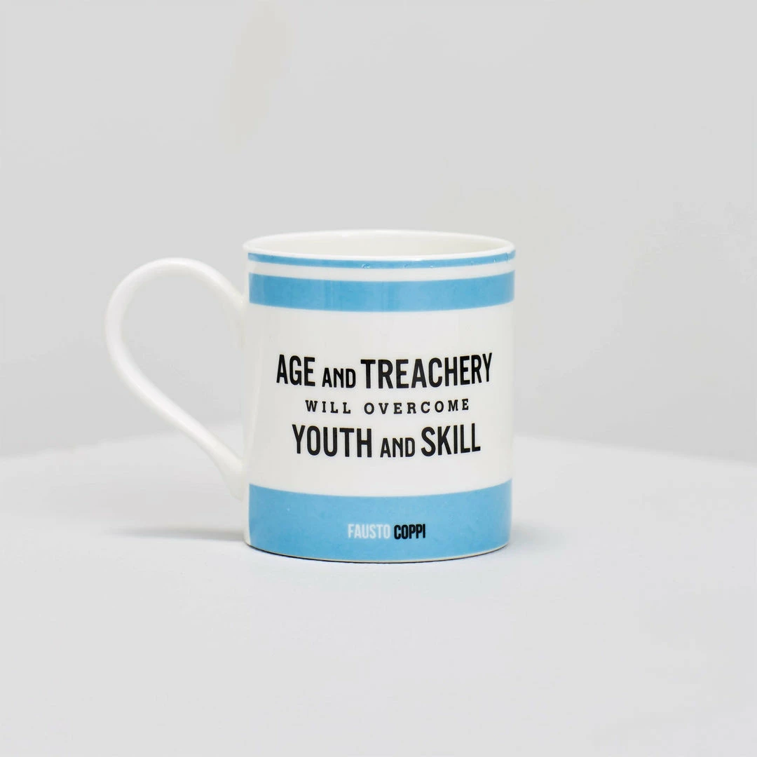 The Handmade Cyclist - Fausto Coppi - Bone China Mug