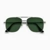 Alba Optics - Ferro Sunglasses - Silver Archive Sale