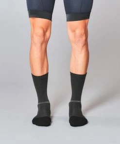 Archive Sale Fingerscrossed Merino Socks - Asphalt