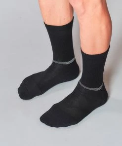 Fingerscrossed Merino Socks - Black