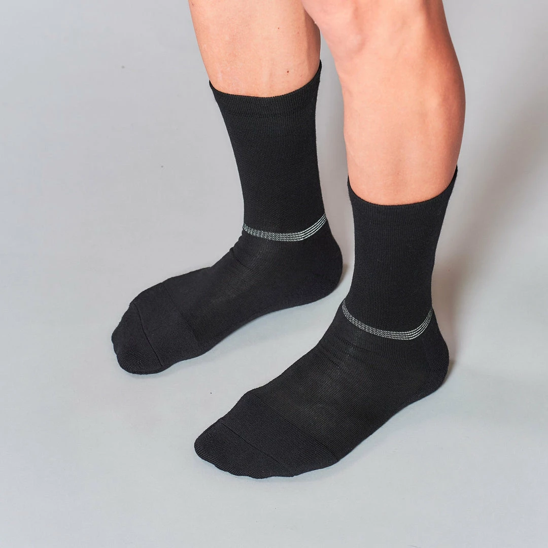 Fingerscrossed Merino Socks - Black