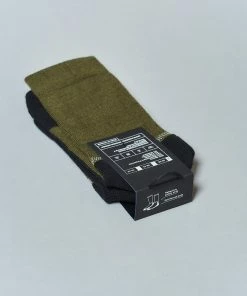 Archive Sale Fingerscrossed Merino Socks - Olive