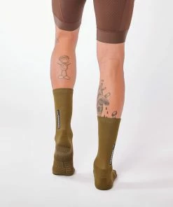 Archive Sale Fingerscrossed Off-Road Socks - Olive