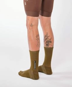 Archive Sale Fingerscrossed Off-Road Socks - Olive