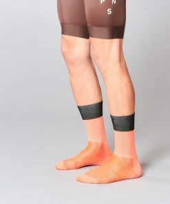 Archive Sale Fingerscrossed Socks - Block - Black/Shrimp