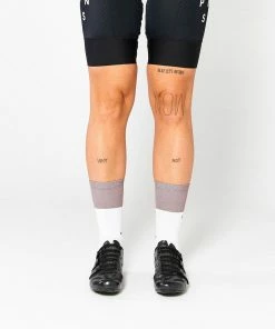 Archive Sale Fingerscrossed Socks - Block - Powder/White