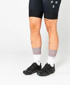 Archive Sale Fingerscrossed Socks - Block - Powder/White