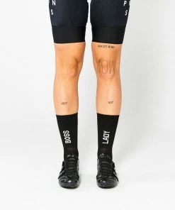 Fingerscrossed Socks - Boss Lady - Black