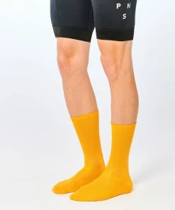 Fingerscrossed Socks - Classic Old Gold