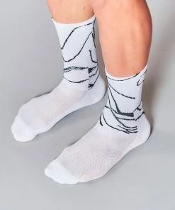 Fingerscrossed Socks - Marble On Bike