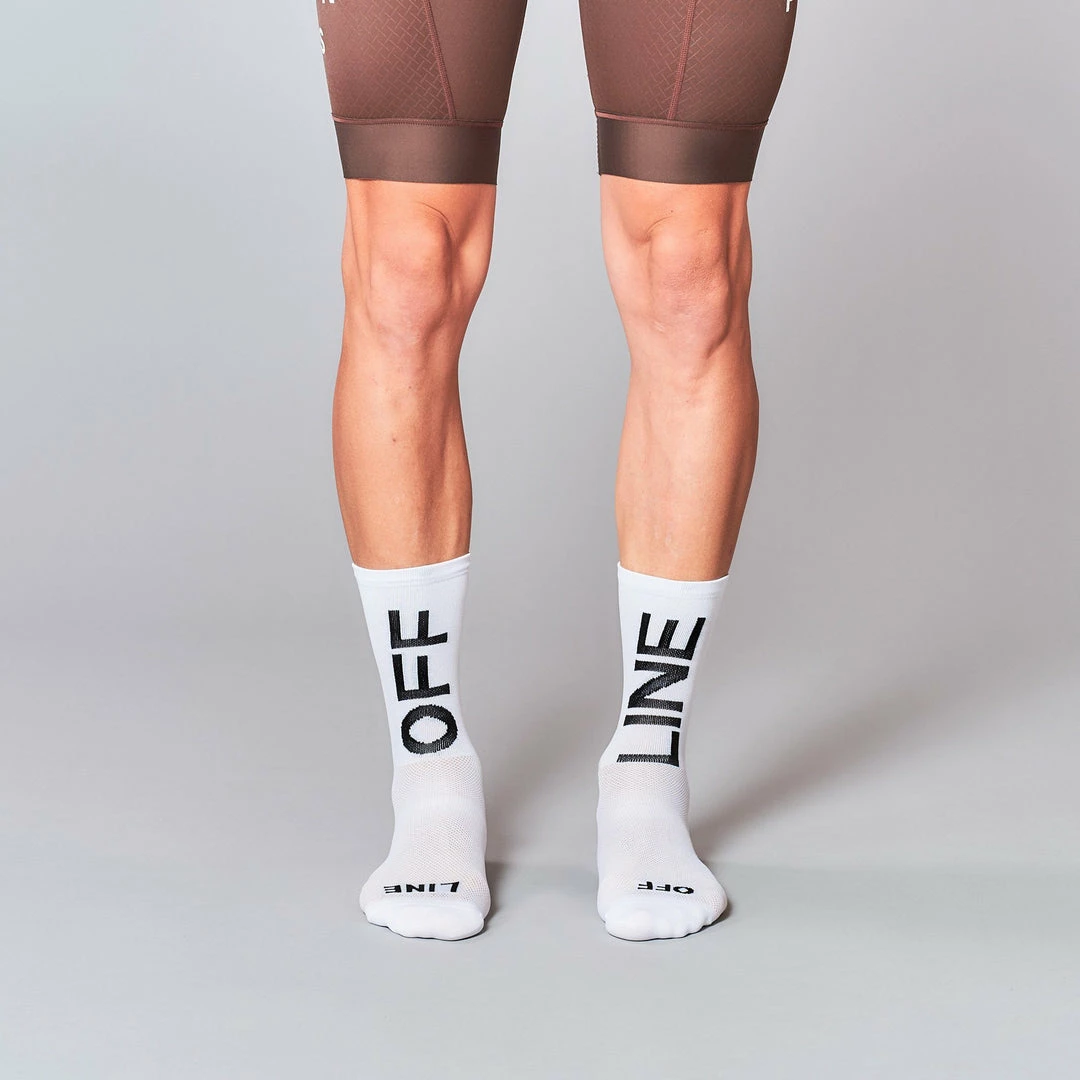 Archive Sale Fingerscrossed Socks - Offline - White