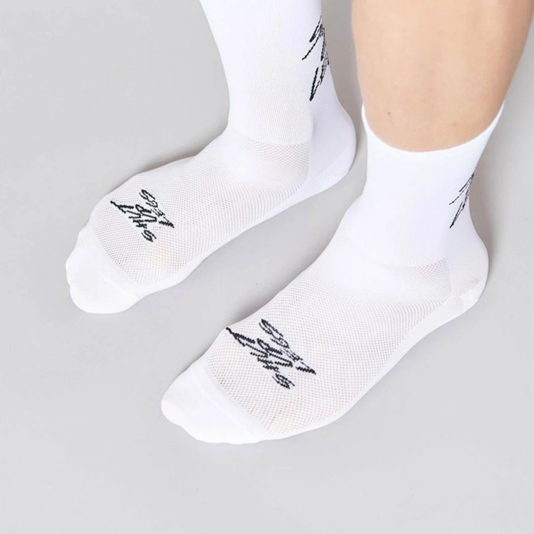 Fingerscrossed Socks - Shut Up Legs - White