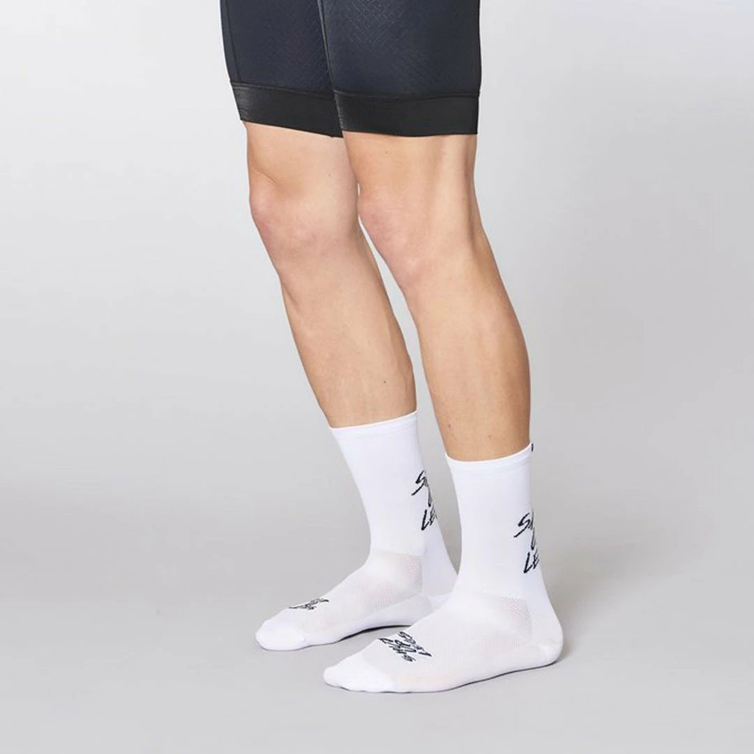 Fingerscrossed Socks - Shut Up Legs - White