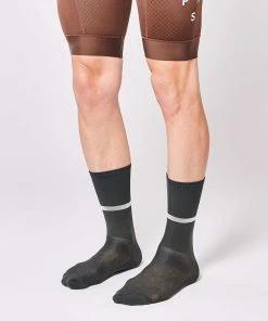 Archive Sale Fingerscrossed Socks - Stripes - Asphalt