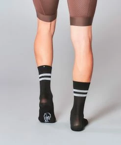 Fingerscrossed Socks - Stripes - Black