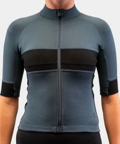 Isadore - Gravel Jersey Orion Blue Women