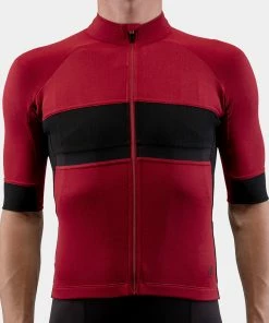 On Bike Isadore - Gravel Jersey Rio Red