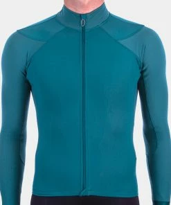 Isadore - I7A3O7E Echelon Long Sleeve Jersey Atlantic Deep