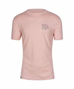 Isadore - Organic RITWOL T-shirt Unisex MISTY PINK Isadore - Cycle Clothing