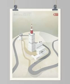 Rouleur Landmarks - Mont Ventoux - Art Print