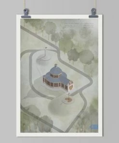 Rouleur Gallery Art & Photo Prints Landmarks - Muur Van Geraardsbergen - Art Print