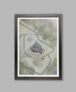 Rouleur Gallery Art & Photo Prints Landmarks - Muur Van Geraardsbergen - Art Print