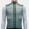 Isadore - Laurel Wreath Merino Membrane Vest On Bike