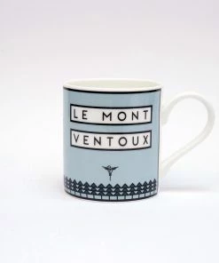 Mugs, Drinkware & Coffee The Handmade Cyclist - Le Mont Ventoux - Bone China Mug