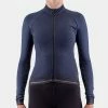Isadore - Long Sleeve Medio Merino Jersey Women On Bike