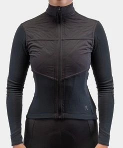 Isadore - Long Sleeve Shield Jersey Anthracite Women