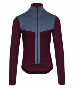 Isadore - Signature Long Sleeve Shield Jersey Fig Isadore - Cycle Clothing