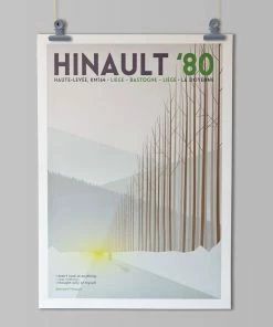 The Handmade Cyclist - Panache Art Print - Hinault '80 Gifts