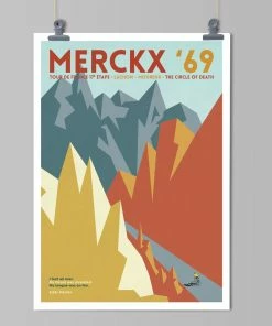 The Handmade Cyclist - Panache Art Print - Merckx Gifts
