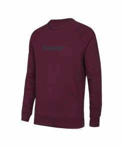 Rouleur Collection Entire Rouleur Collection Rouleur Logo - Organic Sweatshirt - Unisex - Burgundy