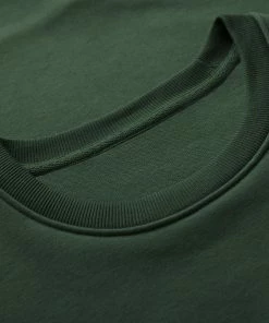 Rouleur Collection Rouleur Logo - Organic Sweatshirt - Unisex - Racing Green Entire Rouleur Collection