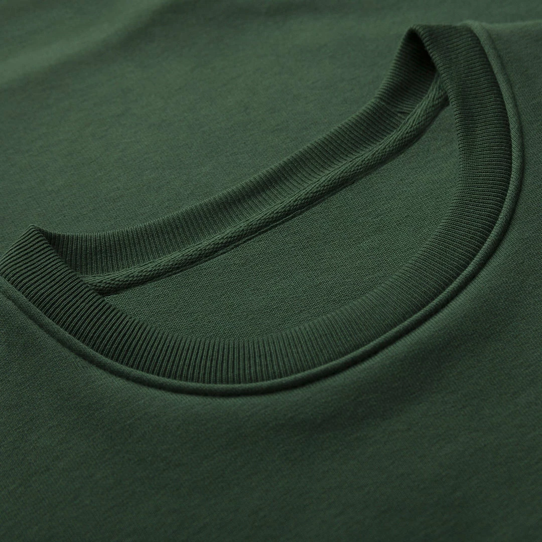 Rouleur Collection Rouleur Logo - Organic Sweatshirt - Unisex - Racing Green Entire Rouleur Collection