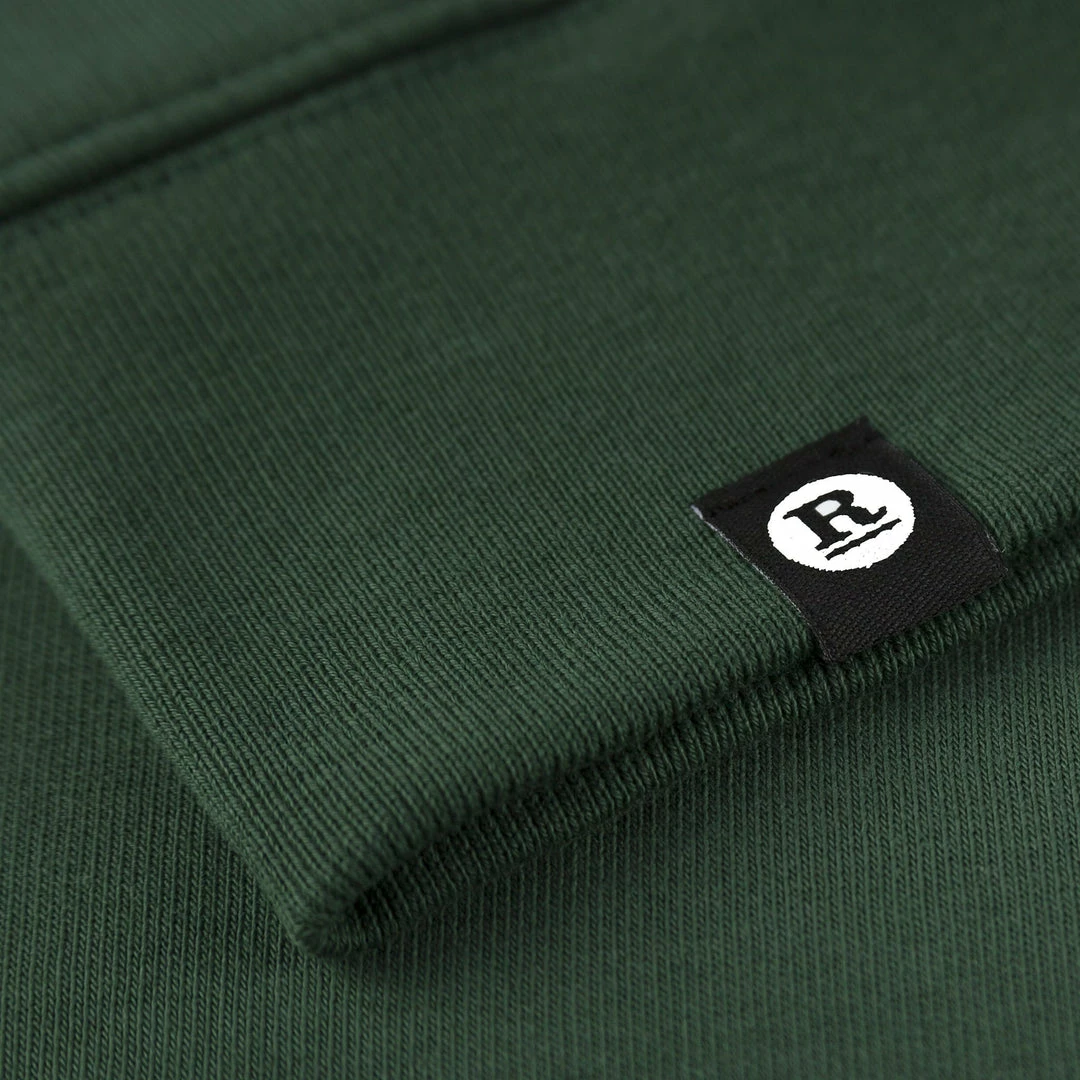 Rouleur Collection Rouleur Logo - Organic Sweatshirt - Unisex - Racing Green Entire Rouleur Collection