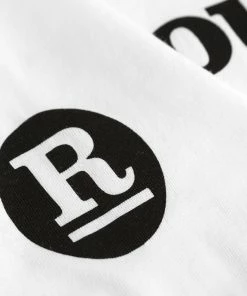 Rouleur Collection Rouleur Logo Organic Unisex T-Shirt – White Entire Rouleur Collection