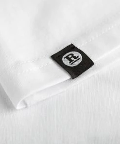 Rouleur Collection Rouleur Logo Organic Unisex T-Shirt – White Entire Rouleur Collection