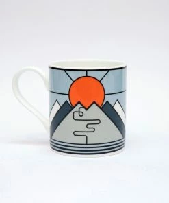 Mugs, Drinkware & Coffee The Handmade Cyclist - Sa Calobra - Bone China Mug