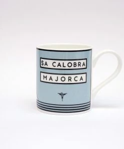Mugs, Drinkware & Coffee The Handmade Cyclist - Sa Calobra - Bone China Mug